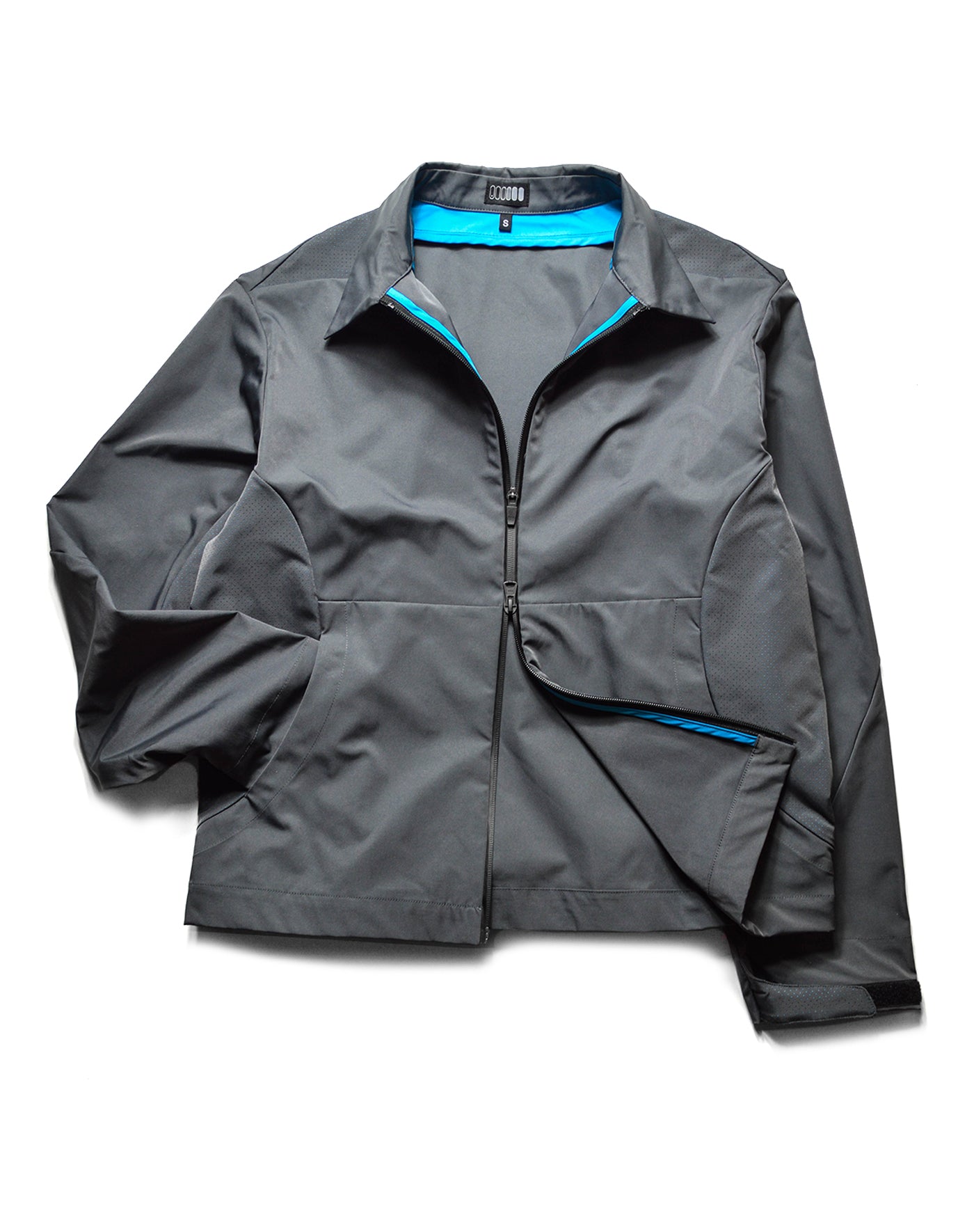 Shadow Grey/Marina Blue Macular Jacket