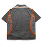 Safety Orange/Asphalt Grey Cropped Reversible Shirt