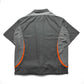 Safety Orange/Asphalt Grey Cropped Reversible Shirt