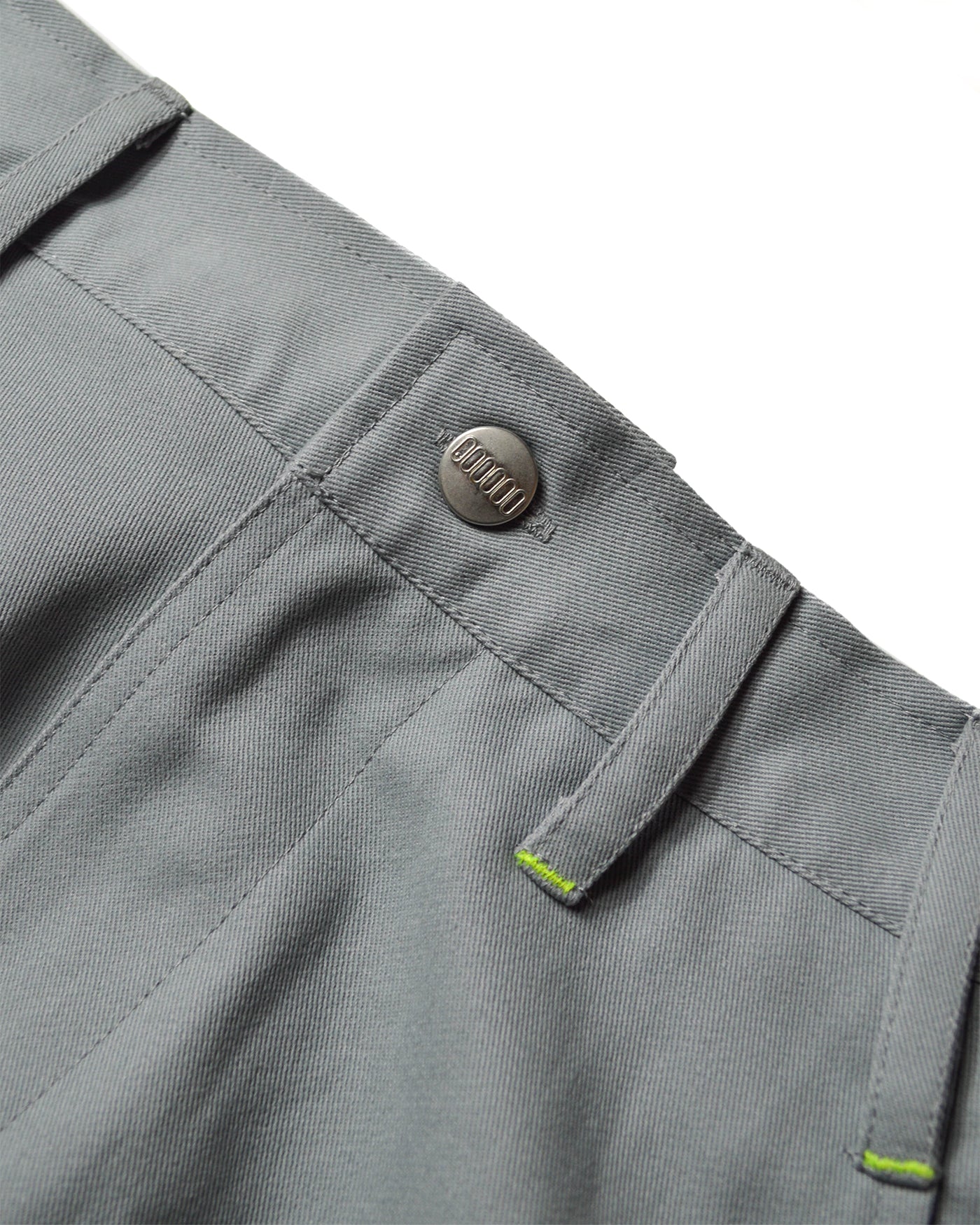 Fog Grey/Volt Green 290GSM HVY Cotton Twill Tack Pant