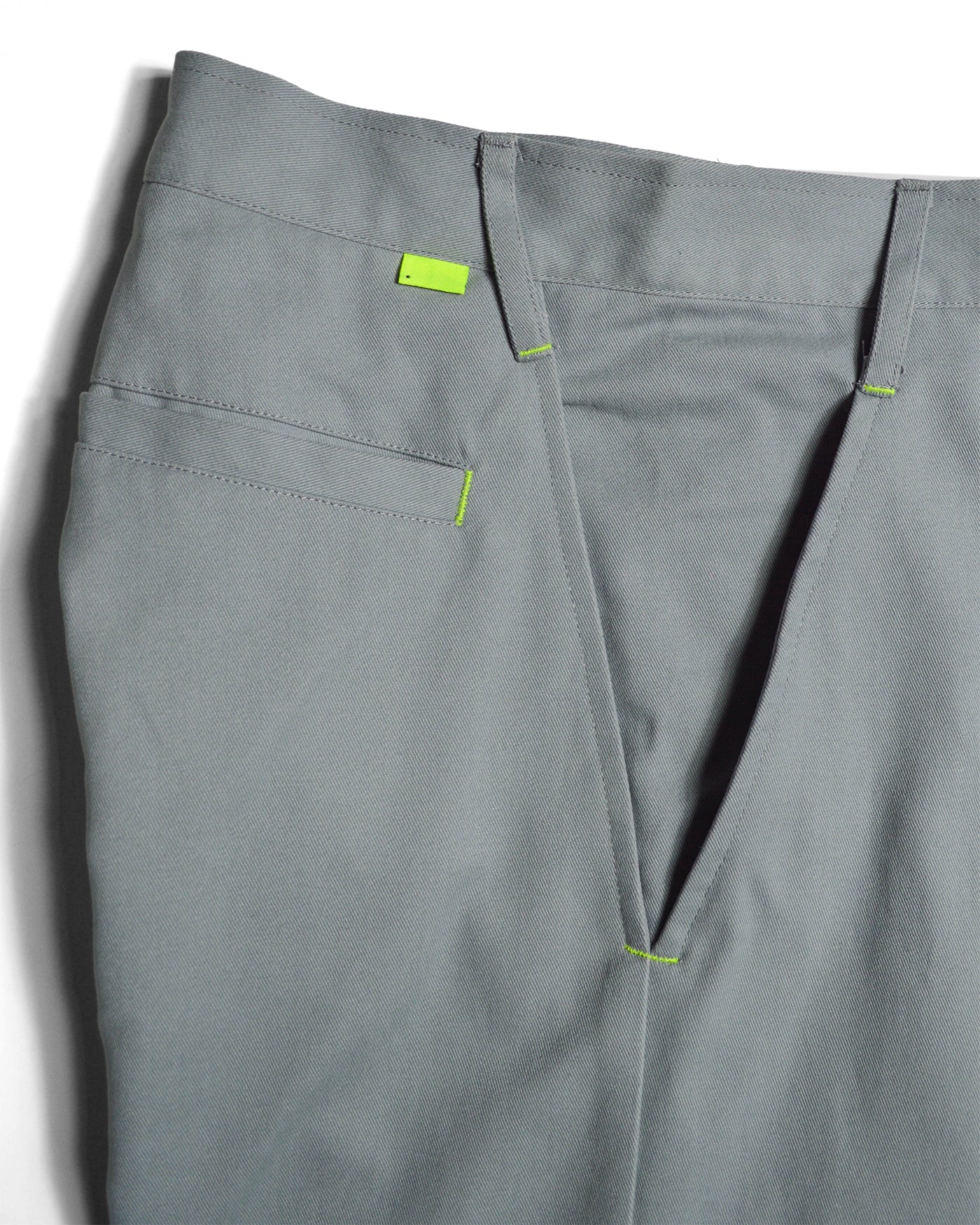 Fog Grey/Volt Green 290GSM HVY Cotton Twill Tack Pant