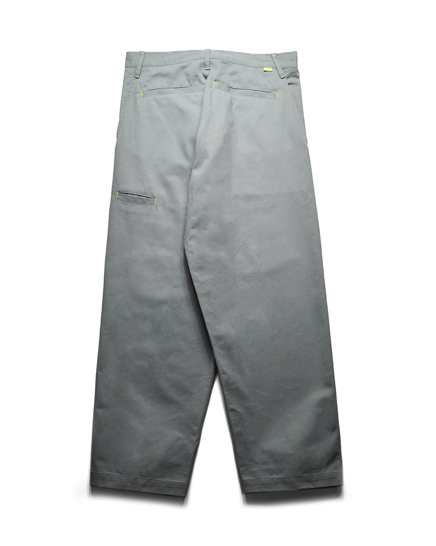 Fog Grey/Volt Green 290GSM HVY Cotton Twill Tack Pant