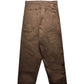 Chocolate Brown/Safety Orange 290GSM HVY Cotton Twill Tack Pant