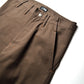 Chocolate Brown/Safety Orange 290GSM HVY Cotton Twill Tack Pant